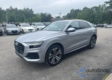 2019 Audi Q8 Premium Plus из США, поврежденный, VIN WA1BVAF19KD030815